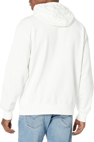GUESS mens Finch Terry Guess Washed Hoody Hooded Sweatshirt in Saudi Arabia