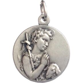 Saint John Baptist Child Medal - The Patron Saints Medals - Made in Italy in Saudi Arabia