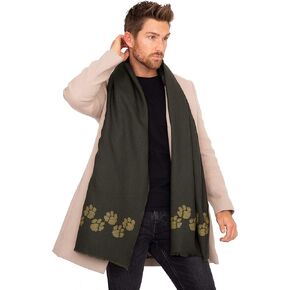 وشاح رجالي كبير الحجم من صوف ميرينو الخالص بنسبة 100% من ليكماري، بطانية سفر ملفوفة أخلاقية ومنسوجة يدويًا in Kuwait