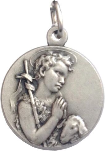 Saint John Baptist Child Medal - The Patron Saints Medals - Made in Italy in Saudi Arabia