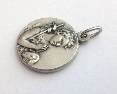 Saint John Baptist Child Medal - The Patron Saints Medals - Made in Italy in Saudi Arabia