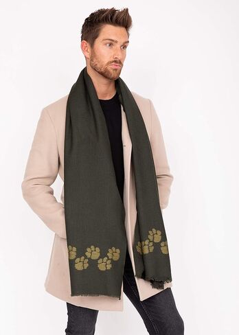 وشاح رجالي كبير الحجم من صوف ميرينو الخالص بنسبة 100% من ليكماري، بطانية سفر ملفوفة أخلاقية ومنسوجة يدويًا in Kuwait