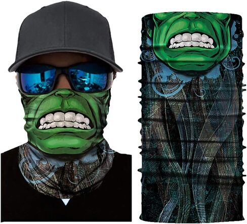وشاح وجه للوجه من Rave Bandana بدون خياطة للحماية من الأشعة فوق البنفسجية والغبار والرياح والأشعة فوق البنفسجية in Kuwait