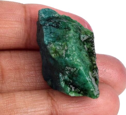 Jewelry Making Green Emerald 46.00 Ct. Uncut Natural Certified Raw Rough Emerald Gemstone in Saudi Arabia