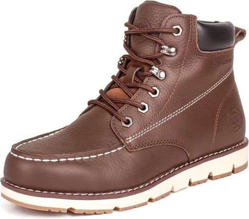 جاكاتا أحذية عمل رجالي Moc تو إسفين بوتاس دي تراباجو بارا هومبر مقاومة للماء والزيت أحذية البناء غير قابلة للانزلاق للرجال in Kuwait