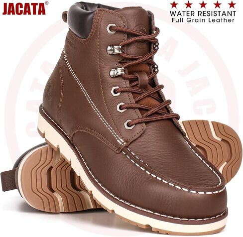 جاكاتا أحذية عمل رجالي Moc تو إسفين بوتاس دي تراباجو بارا هومبر مقاومة للماء والزيت أحذية البناء غير قابلة للانزلاق للرجال in Kuwait