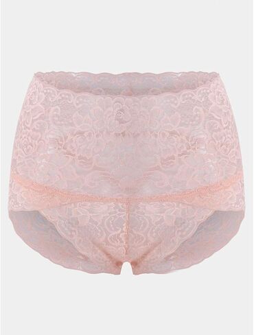 fyclemt Women Sexy Lace Underwear High Waist Tummy Control Soft Breathable Panties Briefs in Saudi Arabia