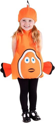 أزياء الهالوين للأطفال الصغار من Fun Shack Clown Fish متوفرة بمقاسات صغيرة وكبيرة in Saudi Arabia