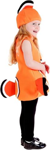 أزياء الهالوين للأطفال الصغار من Fun Shack Clown Fish متوفرة بمقاسات صغيرة وكبيرة in Saudi Arabia