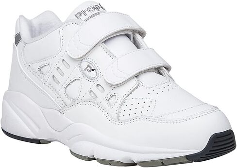 Propet Womens Stability Walker Strap Walking Walking Sneakers Shoes - Black in Saudi Arabia