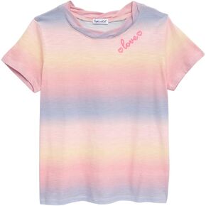 Splendid Girls' Ombre Spray Short Sleeve Tee in Saudi Arabia