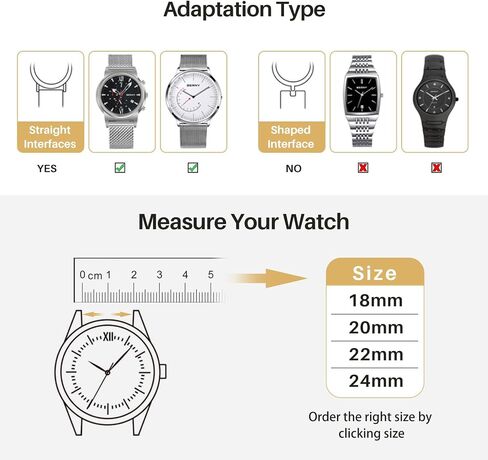 BERNY Stainless Steel Mesh Watch Band for Men Women, Quick Release Adjustable Milanese Watch Straps, Solid Metal Watch Bracelet with Double Safety Clasp Gold Blue in Saudi Arabia