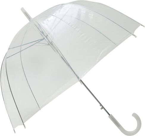 SMATI Stick Birdcage Clear Umbrella Bubble Transparent - Automatic Open in Kuwait