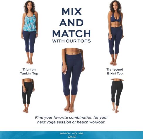Cobra Athletic Capris — Quick-Dry Yoga, Swim Pant, Sport Leggings for Women in Kuwait