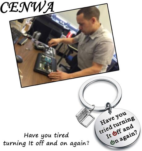 CENWA I.T Helpdesk Support Worker Gift Computer Technician Gift Technical Support Have You Tried Turning It Off and On Again in Saudi Arabia