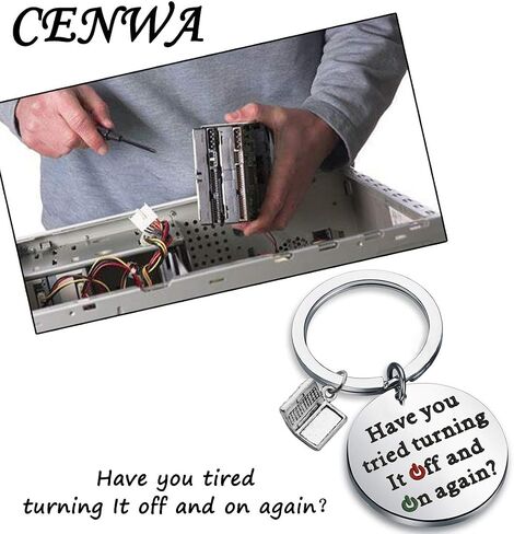 CENWA I.T Helpdesk Support Worker Gift Computer Technician Gift Technical Support Have You Tried Turning It Off and On Again in Saudi Arabia