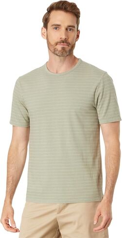 طاقم Vince الرجالي للملابس المصبوغة Fleck Stripe S/S in Saudi Arabia