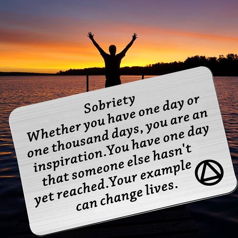 PLITI Sobriety Gift Addiction Recovery Gift Sober Gift Recovery هدايا مدمني الكحول AA in Kuwait
