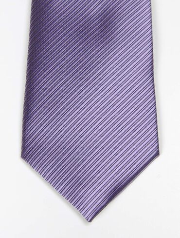 Men's Solid Color Ties Fine Stripe Smooth Graduation Formal Wedding Suit Necktie in Kuwait