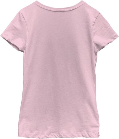 Disney Characters Mickey Minnie Circle Girl's Solid Crew Tee in Saudi Arabia
