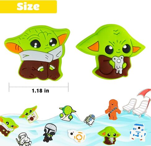 20 PCS Shoe Charms Shoes Decoration Accessories Charms for Boys Girls Teens Kids Party Favor Birthday Gifts in Kuwait