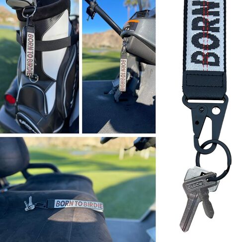 Golf Keys Lanyard & Suitcase Travel Bag Tags Identifier, Great Gifts for Golfer in Saudi Arabia