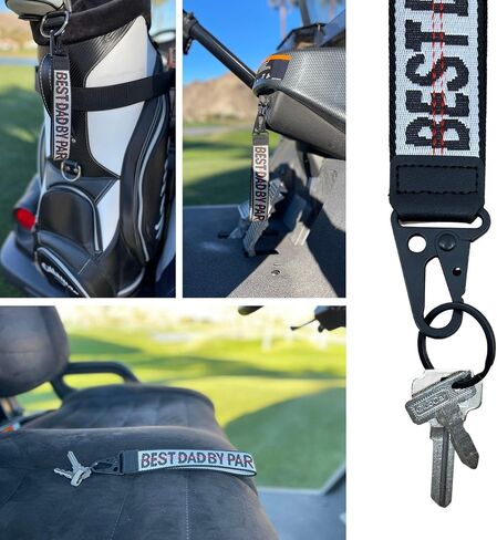 Golf Keys Lanyard & Suitcase Travel Bag Tags Identifier, Great Gifts for Golfer in Saudi Arabia