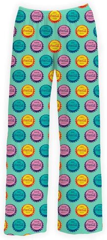 BRIEF INSANITY Lounge Pants for Men and Women | Coca-Cola Red Coke Can Icon Print Bottoms - Soft, Comfy Loungewear Pants in Kuwait