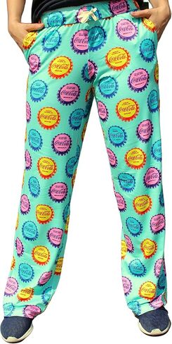 BRIEF INSANITY Lounge Pants for Men and Women | Coca-Cola Red Coke Can Icon Print Bottoms - Soft, Comfy Loungewear Pants in Kuwait