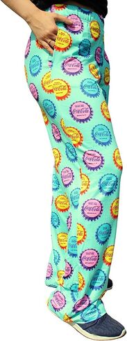 BRIEF INSANITY Lounge Pants for Men and Women | Coca-Cola Red Coke Can Icon Print Bottoms - Soft, Comfy Loungewear Pants in Kuwait