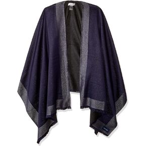 Calvin Klein womens Lurex Border Shawl With Brushed Back in Kuwait