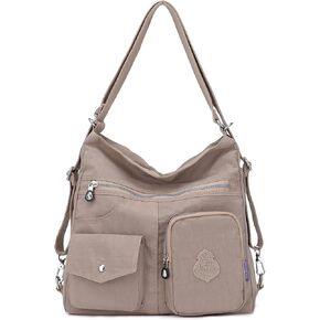 KARRESLY Crossbody Bag for Women Nylon Shoulder Bag Purse with Adjustable Strap,Fashion Multipurpose Backpack