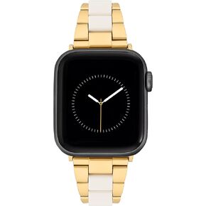سوار Anne Klein Oceanworks البلاستيكي لساعة Apple، آمن، قابل للتعديل، يناسب معظم المعصم