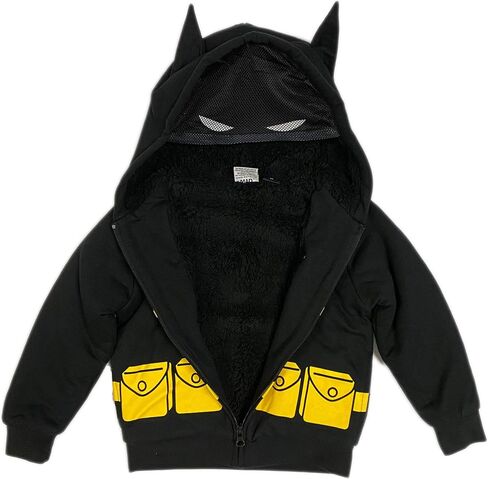 DC Comics Batman Boys Sherpa Fleece Hoodie in Saudi Arabia