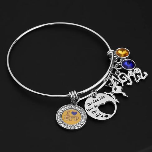 UJIMS SigmaRho مستوحاة من هدية نادي نسائي سوار نسائي يمكنها أن تفعل ذلك فعلت مجوهرات نادي نسائي يوناني للنساء in Kuwait