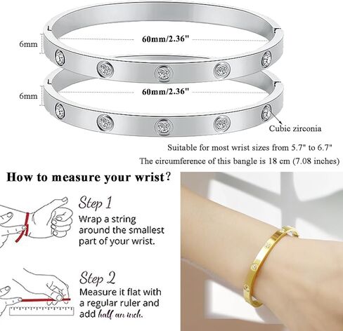 أساور الصداقة للفتيات، 2 حزمة أساور زركونيا مكعبة مطلية بالذهب للنساء أساور ذهبية قابلة للتكديس أفضل الهدايا لابنتها الشقيقة الصديقة in Kuwait