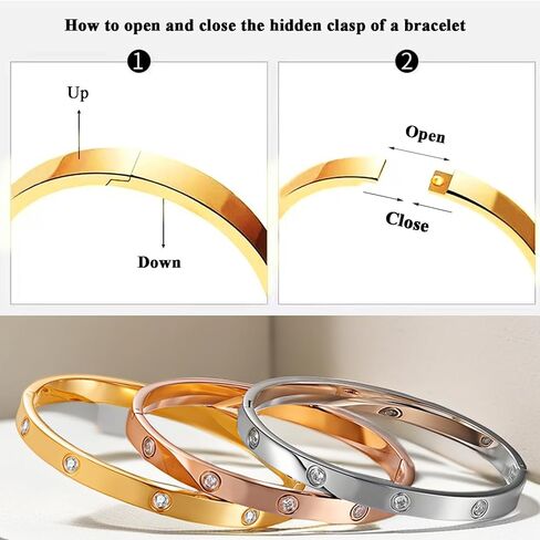 أساور الصداقة للفتيات، 2 حزمة أساور زركونيا مكعبة مطلية بالذهب للنساء أساور ذهبية قابلة للتكديس أفضل الهدايا لابنتها الشقيقة الصديقة in Kuwait