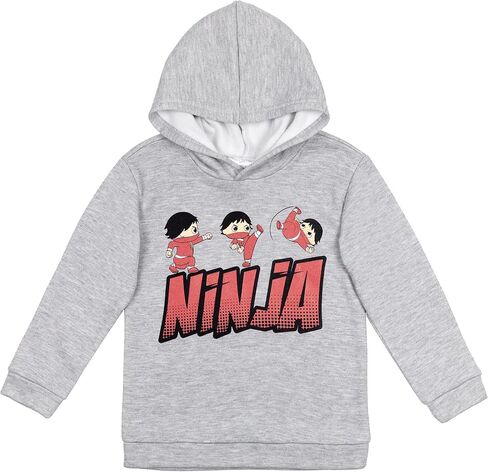 RYAN'S WORLD Ninja Shadow Warrior Little Kids Fleece Pullover Hoodie in Kuwait
