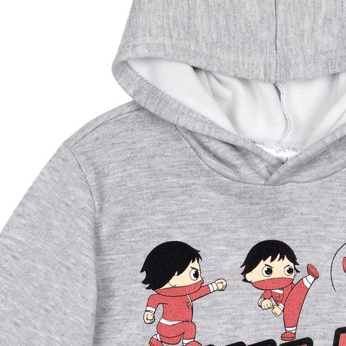 RYAN'S WORLD Ninja Shadow Warrior Little Kids Fleece Pullover Hoodie in Kuwait