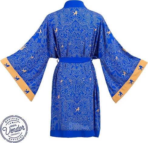 البائع الرسمي لـ BBGreek Sigma Gamma Rho - رداء كيمونو - ماندالا - ملابس للنساء - أدوات نادي نسائي in Kuwait