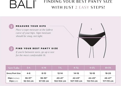ملابس داخلية نسائية من Bali One Smooth U Perfectly Pretty Hi Cut، سراويل داخلية شبكية مع دانتيل داخلي in Saudi Arabia