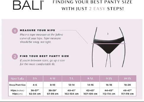 ملابس داخلية نسائية من Bali One Smooth U Perfectly Pretty Hi Cut، سراويل داخلية شبكية مع دانتيل داخلي in Saudi Arabia