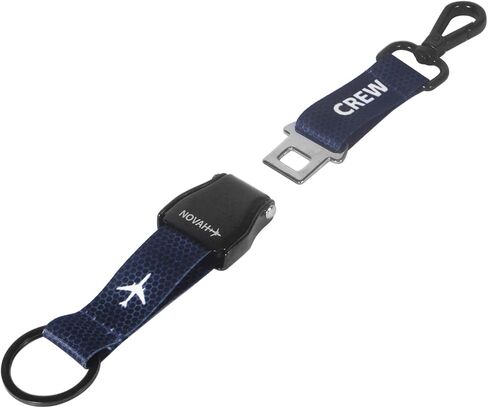 NOVAH Airplane Seat Belt Buckle Aviation Keychain-Gifts for Pilot-Aviation Themed Gifts in Kuwait