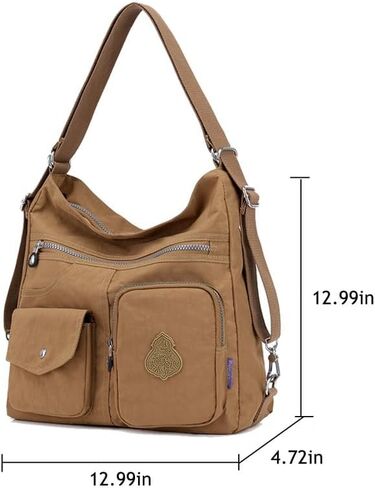 KARRESLY Crossbody Bag for Women Nylon Shoulder Bag Purse with Adjustable Strap,Fashion Multipurpose Backpack in Saudi Arabia