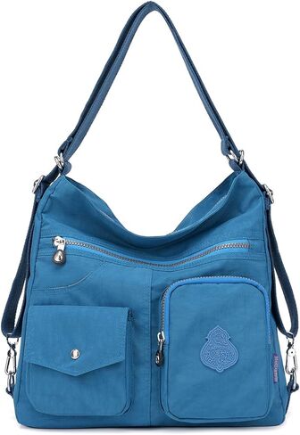 KARRESLY Crossbody Bag for Women Nylon Shoulder Bag Purse with Adjustable Strap,Fashion Multipurpose Backpack in Saudi Arabia