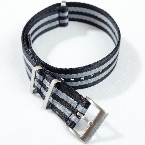 GADA Premium Nylon Watch Straps - Heavy Duty Stainless Steel Hardware - Water Proof, Dust Proof, Tear Proof - Nato Seatbelt Watch Bands in Saudi Arabia