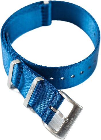 GADA Premium Nylon Watch Straps - Heavy Duty Stainless Steel Hardware - Water Proof, Dust Proof, Tear Proof - Nato Seatbelt Watch Bands in Saudi Arabia