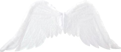 White Guardian Angel Wings - 25" x 20" (1 Count) - Perfect Costume Accessory, Heavenly Elegance Perfect for Themed Parties in Saudi Arabia