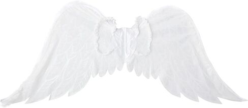 White Guardian Angel Wings - 25" x 20" (1 Count) - Perfect Costume Accessory, Heavenly Elegance Perfect for Themed Parties in Saudi Arabia