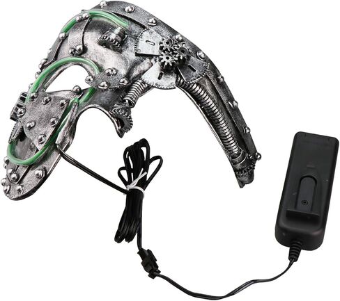 قناع Coddsmz Masquerade Mask Steampunk Phantom of The Opera Mechanical Venetian Party Mask in Kuwait